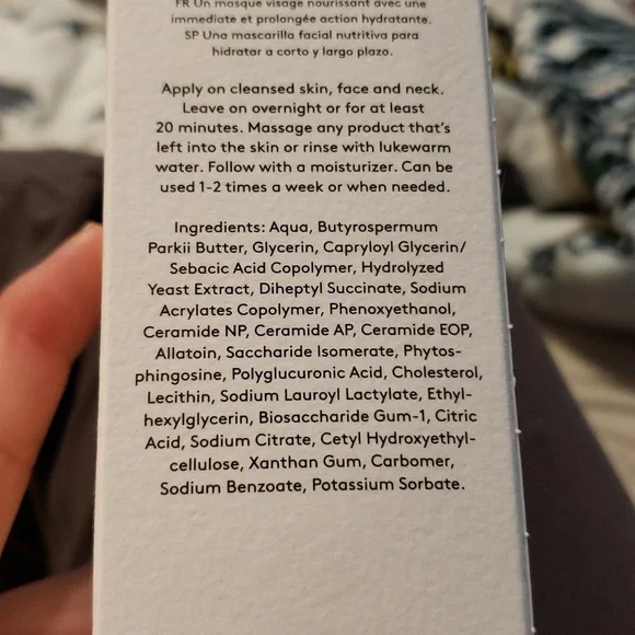 Verso Nourishing Mask with Ceramides NIB NEW IN BOX - Picture 5 of 9